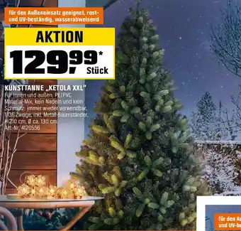 OBI Kunsttanne,,ketola xxl Angebot