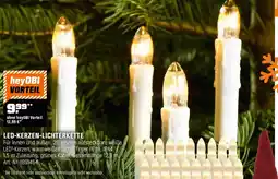 OBI Led-kerzen-lichterkette Angebot