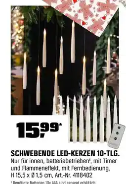 OBI Schwebende led-kerzen 10-tlg Angebot