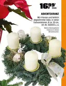 OBI Adventskranz Angebot