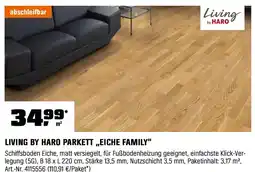 OBI Living by haro parkett eiche family Angebot