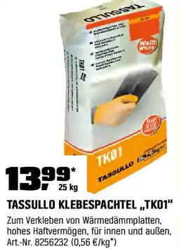 OBI Tassullo klebespachtel tk01 Angebot