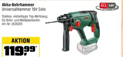 OBI Akku-bohrhammer universalhammer 18v solo Angebot