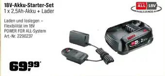 OBI 18V-Akku-Starter-Set Angebot