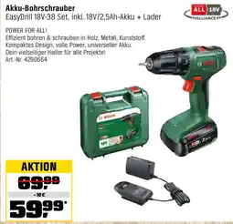 OBI Akku-Bohrschrauber Angebot