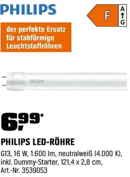 OBI Philips led-röhre Angebot