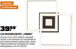 OBI Led-deckenleuchte lenora Angebot