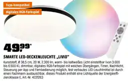 OBI Smarte led-deckenleuchte livio Angebot