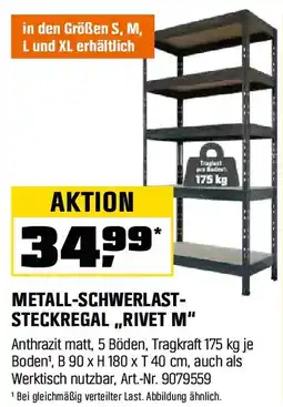 OBI Metall-schwerlast- steckregal rivet m Angebot
