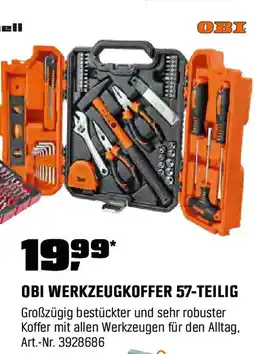 OBI Obi werkzeugkoffer 57-teilig Angebot