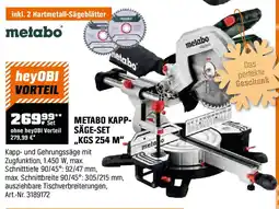 OBI METABO KAPP- SÄGE-SET Angebot