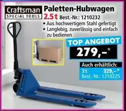 Norma Craftsman Paletten-Hubwagen Angebot