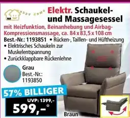 Norma Elektr. Schaukel- und Massagesessel Angebot