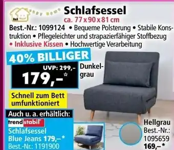 Norma Schlafsessel Angebot