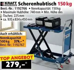 Norma KRAFT Scherenhubtisch Angebot