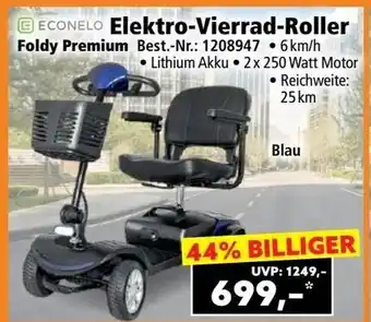 Norma ECONELO Elektro-Vierrad-Roller Angebot