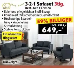 Norma 3-2-1 Sofaset 3tlg. Angebot