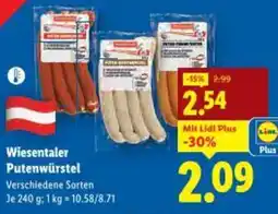 Lidl Wiesentaler Putenwürstel Angebot