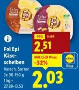 Lidl Fol Epi Käse- scheiben Angebot
