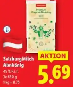 Lidl Salzburg Milch Almkönig Angebot