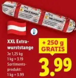 Lidl XXL Extra- wurststange Angebot
