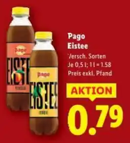 Lidl Pago Eistee Angebot