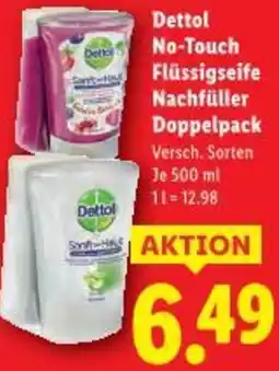 Lidl Dettol No-Touch Flüssigseife Nachfüller Angebot