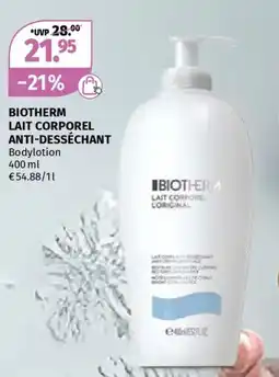 Müller Biotherm lait corporel anti-desséchant Angebot