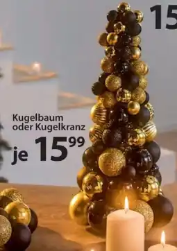 NKD Kugelbaum oder Kugelkranz Angebot