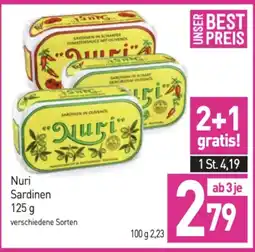 Sutterlüty Nuri Sardinen Angebot
