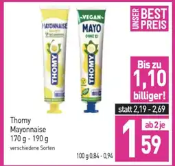 Sutterlüty Thomy Mayonnaise Angebot