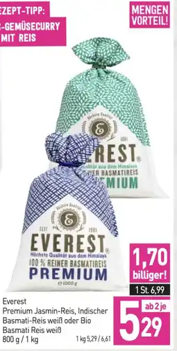 Sutterlüty Everest premium jasmin-reis, indischer basmati-reis weiß oder bio basmati reis weiß Angebot