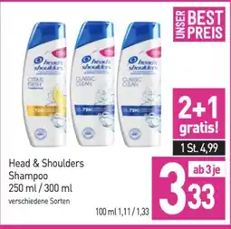 Sutterlüty Head & Shoulders Angebot