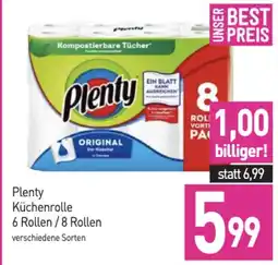 Sutterlüty Plenty Küchenrolle 6 Rollen / 8 Rollen Angebot