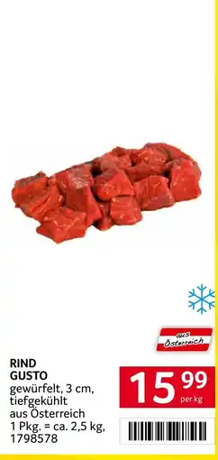 Transgourmet Rind gusto Angebot