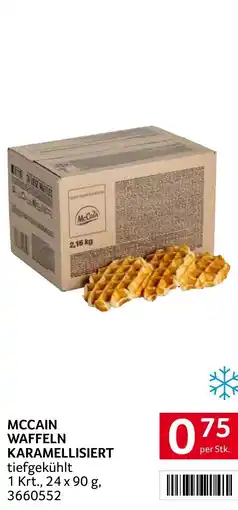 Transgourmet Mccain waffeln karamellisiert Angebot