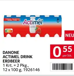 Transgourmet Danone actimel drink erdbeer Angebot