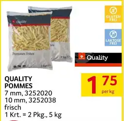Transgourmet Quality pommes Angebot