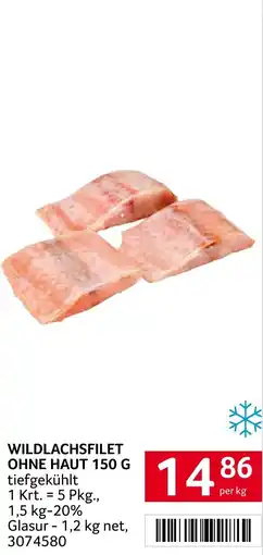 Transgourmet Wildlachsfilet ohne haut Angebot