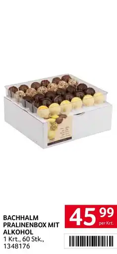Transgourmet Bachhalm pralinenbox mit alkohol Angebot