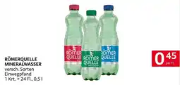 Transgourmet Römerquelle mineralwasser Angebot