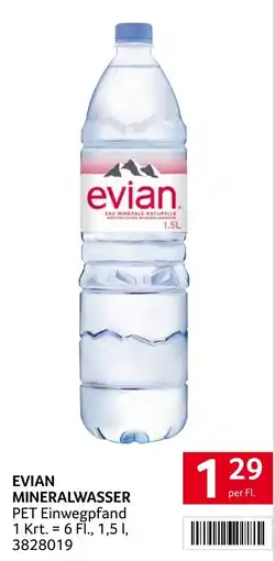 Transgourmet Evian mineralwasser Angebot