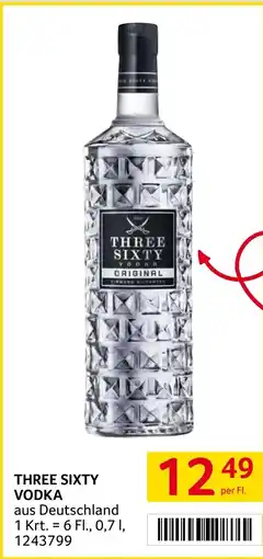 Transgourmet Three sixty vodka Angebot