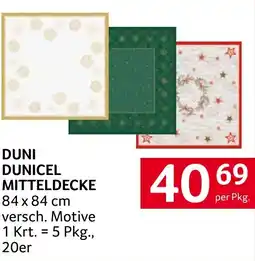 Transgourmet DUNI DUNICEL MITTELDECKE Angebot