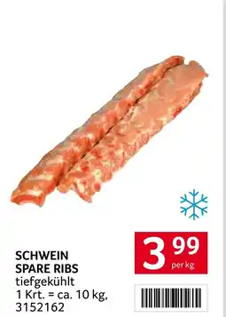 Transgourmet Schwein spare ribs Angebot