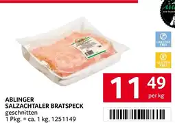 Transgourmet Ablinger salzachtaler bratspeck Angebot