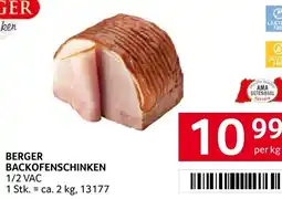 Transgourmet Berger backofenschinken Angebot