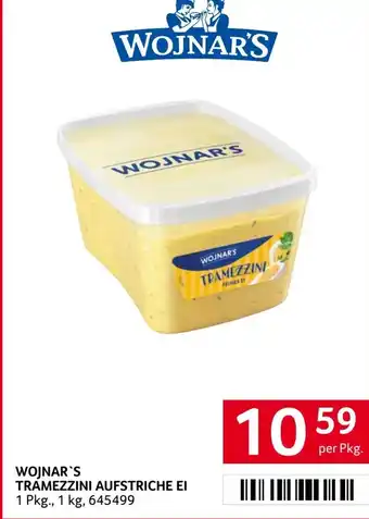 Wojnar's tramezzini aufstriche ei