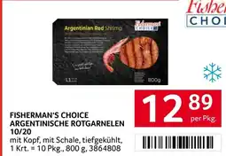 Transgourmet Fisherman's choice argentinische rotgarnelen 10/20 Angebot
