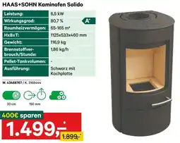 Lagerhaus HAAS+SOHN Kaminofen Solido Angebot